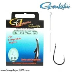 GAMAKATSU G1 Competitie Haak 14 - 0.14mm - 75cm